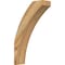 Ekena Millwork 4"W x 12"D x 20"H Thorton Rough Sawn Knee Brace, Western Red Cedar BRC04X12X20THR00RWR - alternate 1